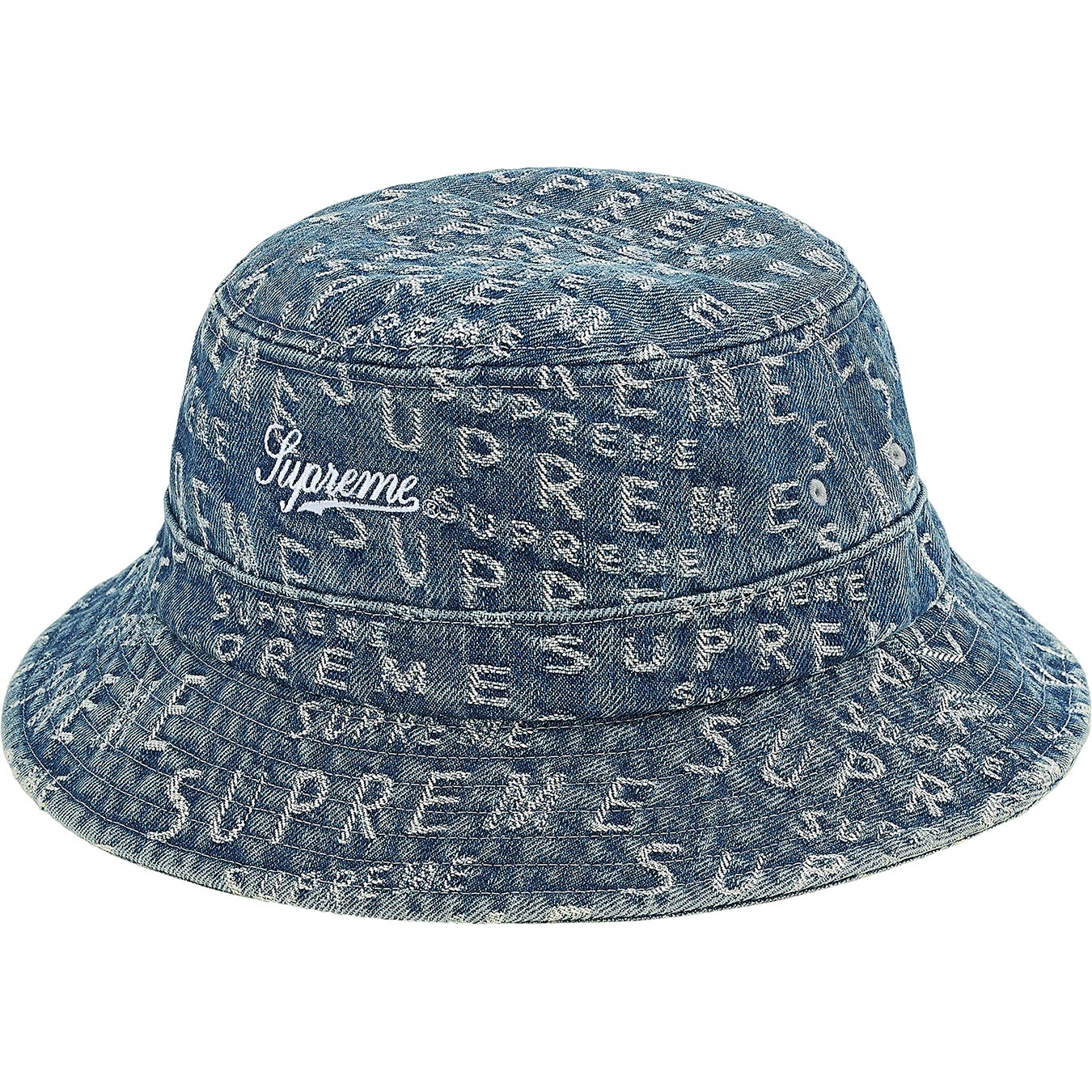 Warp Jacquard Logos Denim Crusher view 4